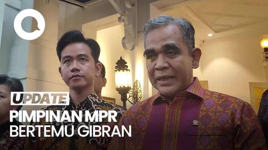 Video Pimpinan MPR Bertemu Gibran di Menteng, Bahas Pelantikan