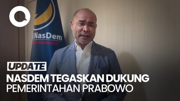 Video: Penegasan NasDem Gabung-Dukung Prabowo Lewat 69 Anggota DPR