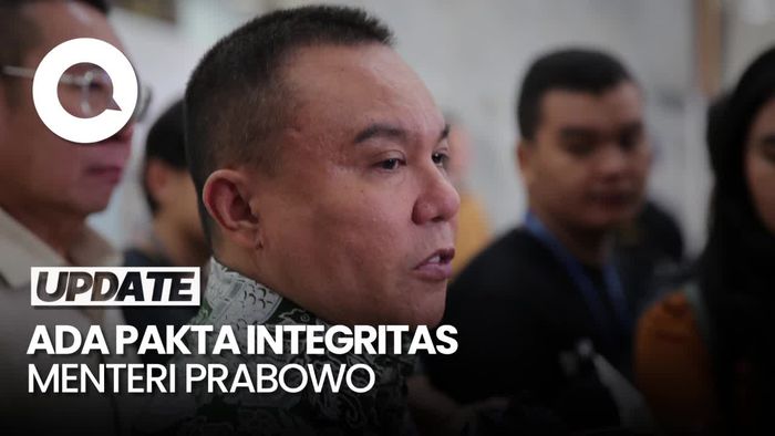 Video Dasco Sebut Calon Menteri Prabowo Tanda Tangani Pakta Integritas