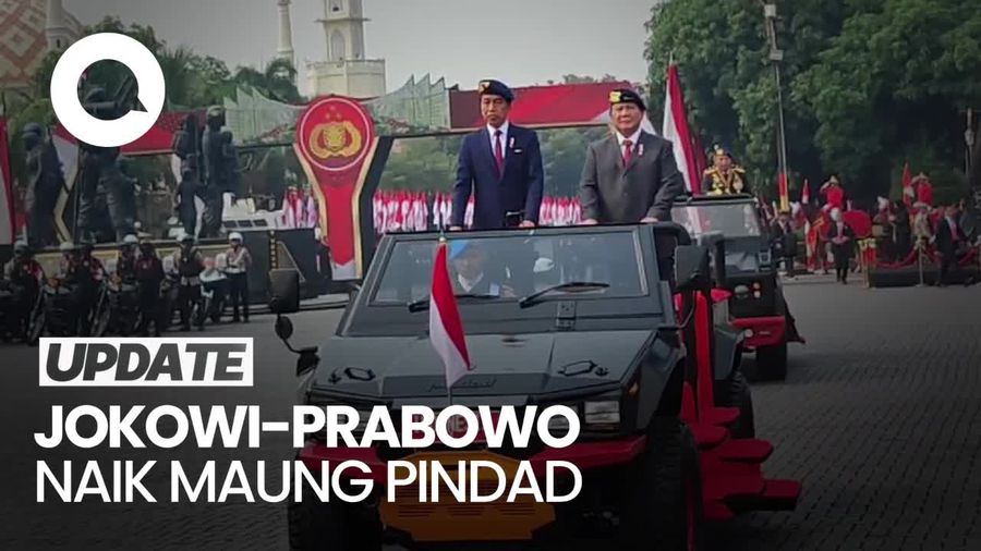 Video Jokowi-Prabowo Naik Maung, Cek Kesiapan Pelantikan Presiden-Wapres