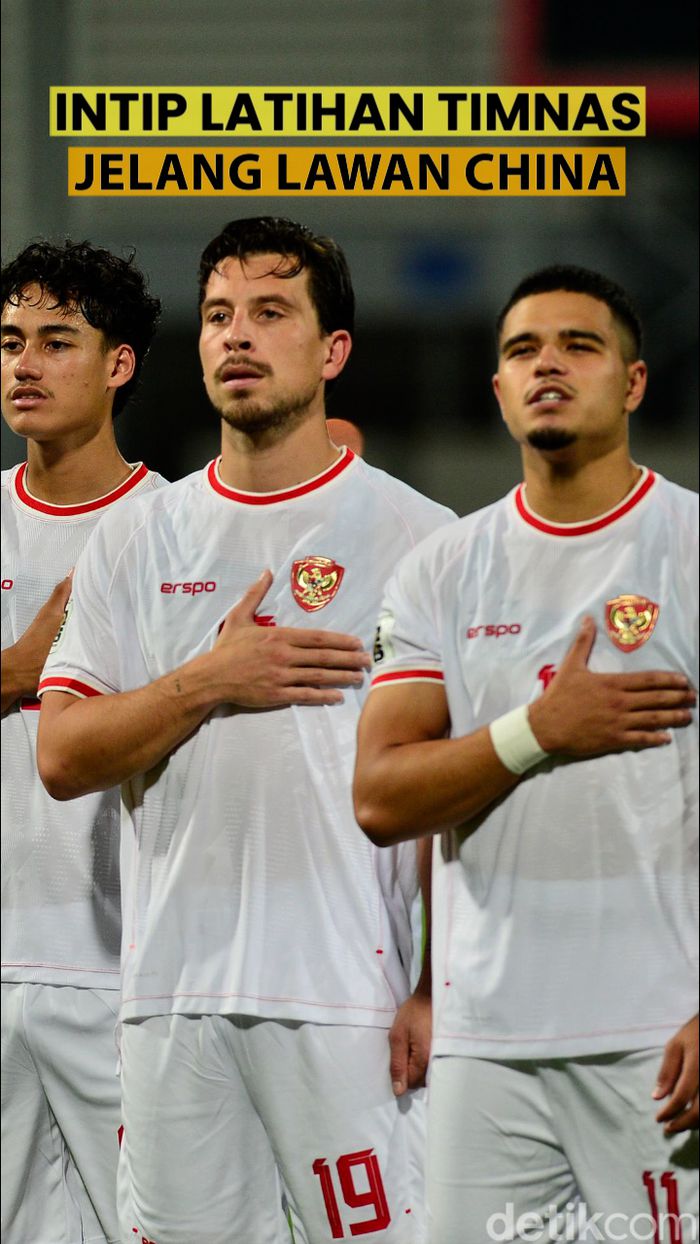 Video Latihan Timnas Indonesia di China, Nathan Malah Jadi Juru Potret