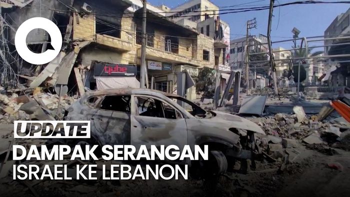 Video: Israel Terus Gempur Lebanon, Sudah 2.100 Orang Tewas-10 Ribu Terluka