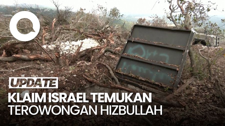 Video: Israel Klaim Temukan Terowongan Hizbullah Dekat Pos PBB