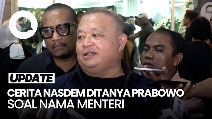 Video: NasDem Pilih Diam Saat Prabowo Tanya Nama Menteri