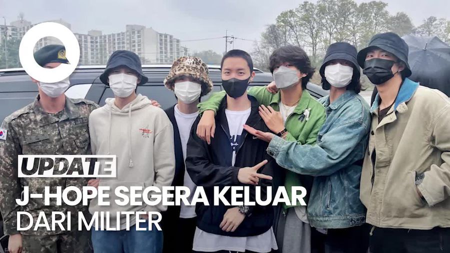Video: J-Hope BTS Bakal Selesai Wamil, BIGHIT Sebut Tak Ada Acara Khusus