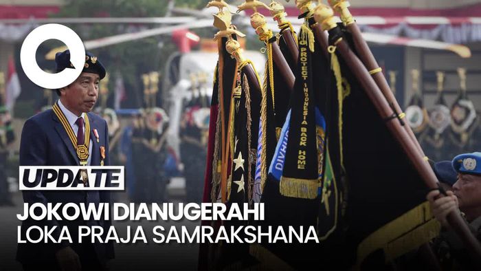 Video Kata Kapolri soal Jokowi Terima Medali Loka Praja Samrakshana: Bentuk Penghormatan