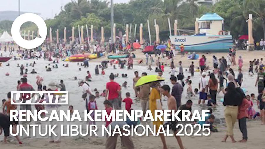 Video Kemenparekraf Lakukan Promosi Wisata saat Jadwal Libur Nasional 2025