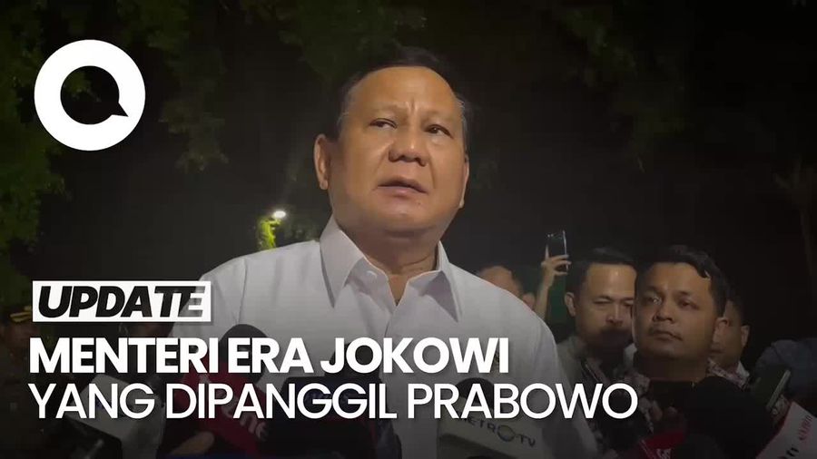 Video: 13 Menteri Jokowi Dipanggil Prabowo, Dari Sri Mulyani hingga Pratikno