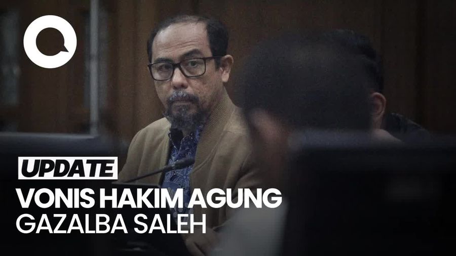 Video: Hakim Agung Gazalba Saleh Jalani Sidang Vonis TPPU-Gratifikasi