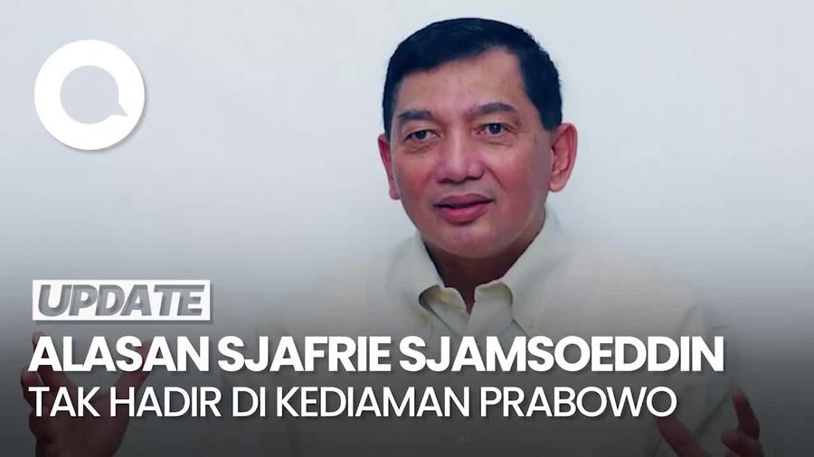 Video: Ini Alasan Sjafrie Sjamsoeddin Tak Ada saat Prabowo Panggil Calon Menteri