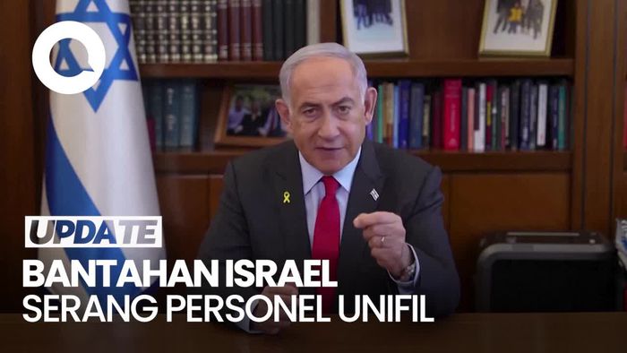 Video: PM Israel Bantah IDF Targetkan Serang Personel UNIFIL di Lebanon