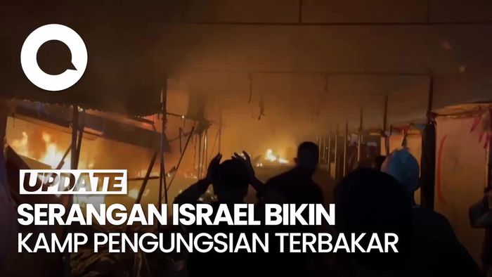 Video: Kejamnya Serangan Israel di Deir Al-Balah, Pengungsi Terbakar Hidup-hidup