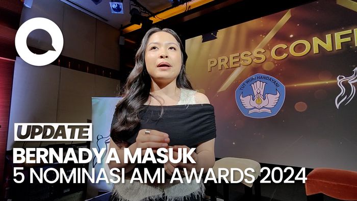 Bernadya Tak Menyangka Borong Nominasi AMI Awards 2024
