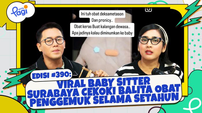Viral Baby Sitter Surabaya Cekoki Balita Obat Penggemuk Selama Setahun