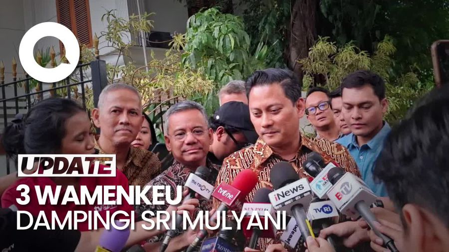 Video Prabowo Tunjuk 3 Wamenkeu Dampingi Sri Mulyani, Ada Thomas Djiwandono