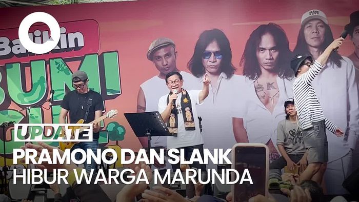 Video: Momen Pramono-Slank Nyanyi Ku Tak Bisa Bareng Warga Rusun Marunda