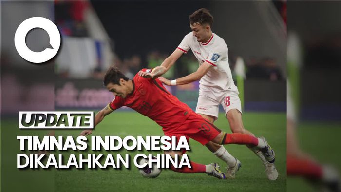 Video Momen-momen Indonesia Dibekuk China, Garuda Masih di Peringkat Kelima