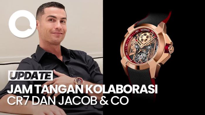 Video: Jam Tangan Mewah Cristiano Ronaldo, Harganya Capai Rp 2,4 M