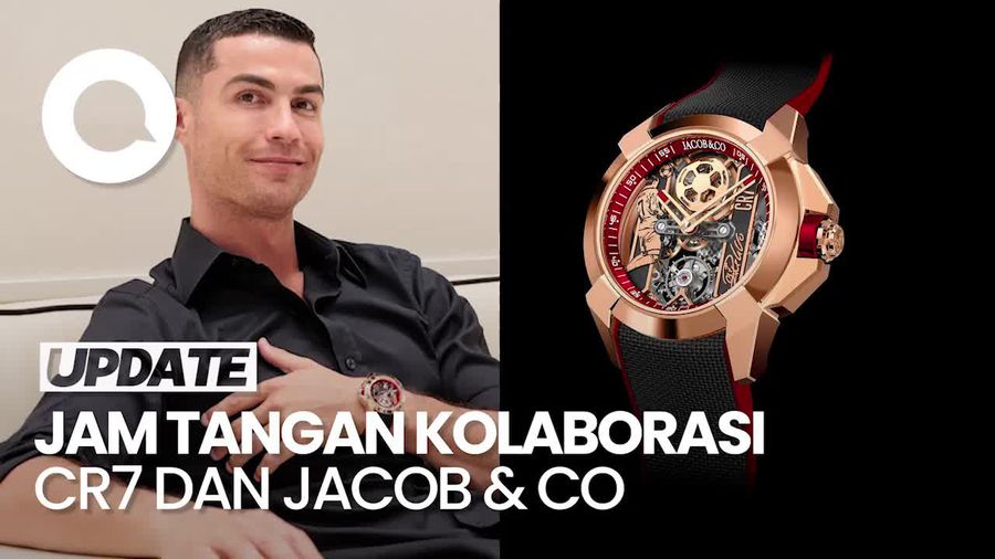 Video: Jam Tangan Mewah Cristiano Ronaldo, Harganya Capai Rp 2,4 M