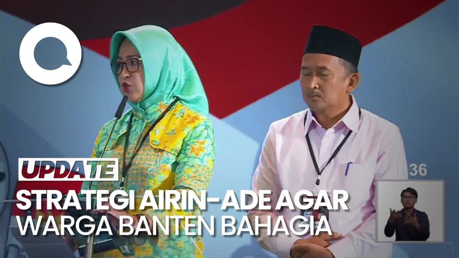 Video: Airin Bicara Infrastruktur-Pendidikan Agar Warga Banten Bahagia