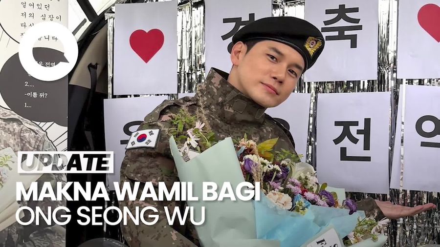 Video: Ong Seong Wu Selesai Jalani Wajib Militer