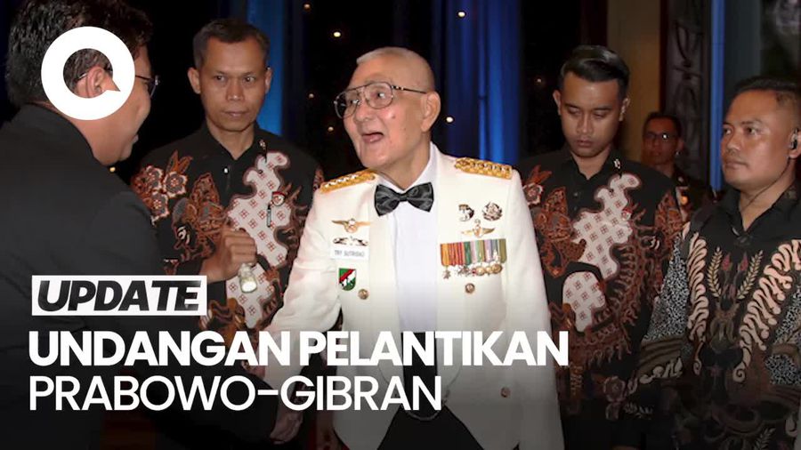 Video: Pimpinan MPR Undang Try Sutrisno ke Pelantikan Prabowo-Gibran