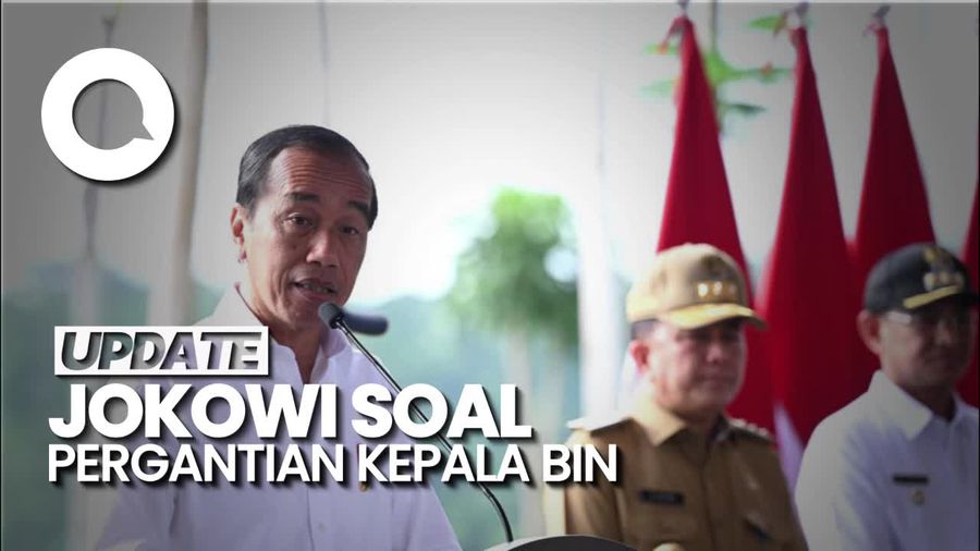 Video Jokowi soal Herindra Gantikan Budi Gunawan: Permintaan Pak Prabowo