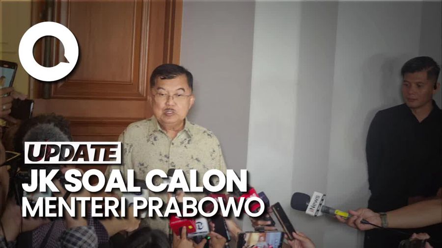 Video JK Soal Calon Menteri-Wamen Prabowo: Semua Keren-Keren