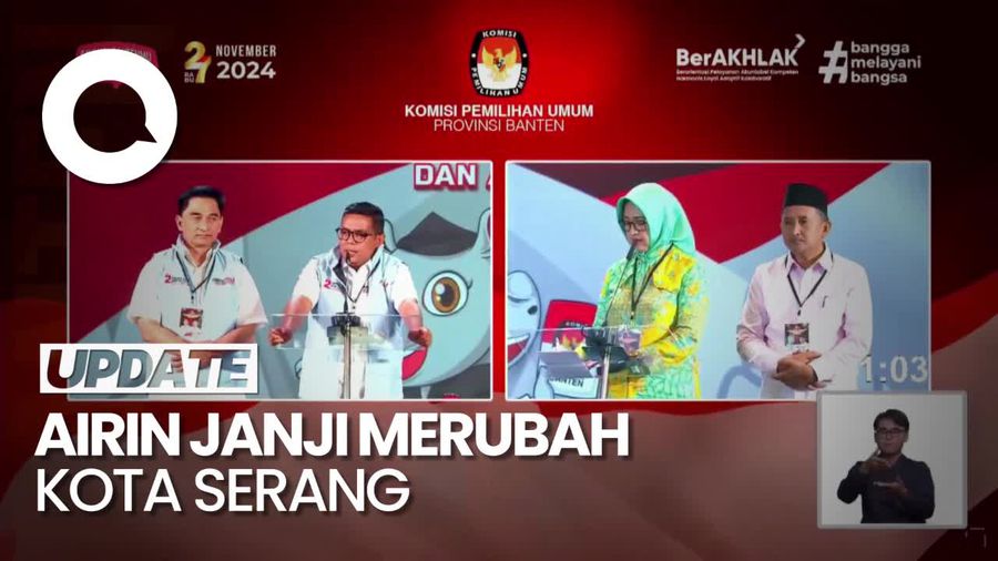 Video: Janji Airin Ubah Serang agar Jadi Kebanggaan Banten