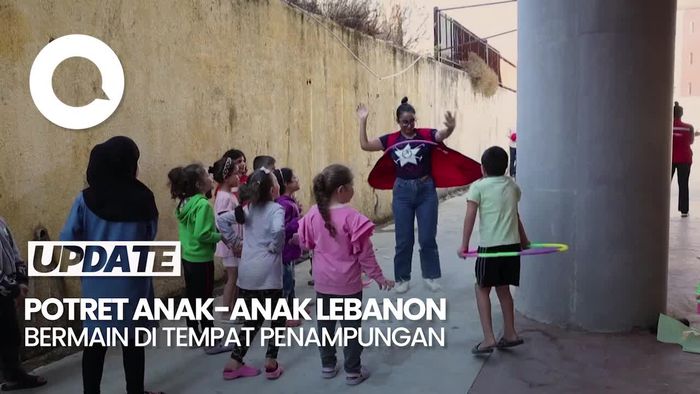 Video: Canda Tawa Anak-anak Lebanon di Tempat Penampungan