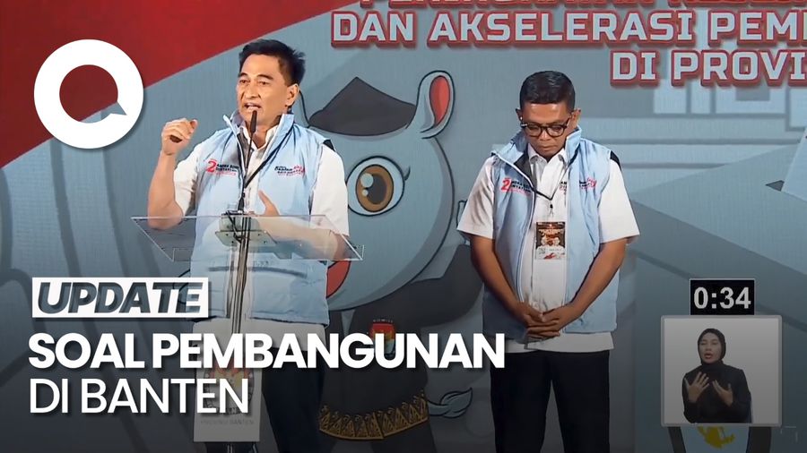 Video: Jurus Dimyati Wujudkan Pembangunan Berkeadilan di Banten