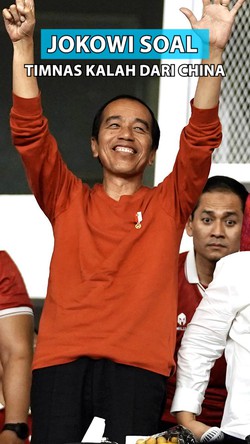 Video Jokowi soal Timnas Kalah: Masih Ada Peluang ke Ronde Berikutnya