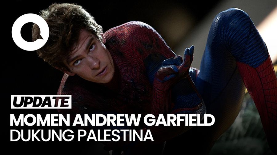  Video: Kala Andrew Garfield Suarakan Dukungannya untuk Palestina