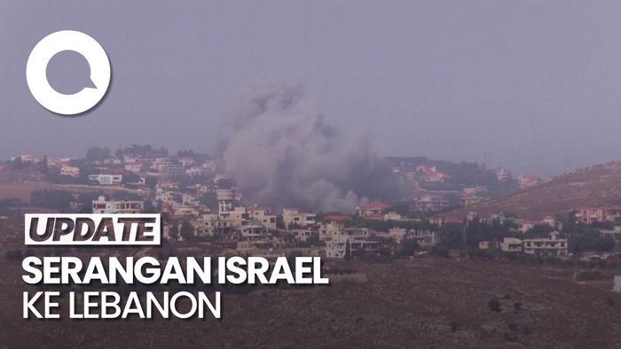 Video: Rudal Israel Hantam Gedung di Kota Nabatieh Lebanon, 5 Tewas