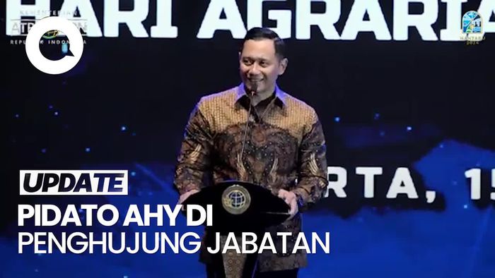 Video Pidato AHY di Depan Pegawai Kementerian: Saya Enggak ke Mana-mana