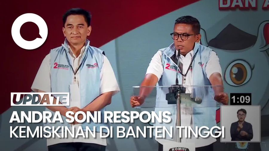 Video: Angka Kemiskinan-Pengangguran di Banten Tinggi, Apa Langkah Andra Soni?