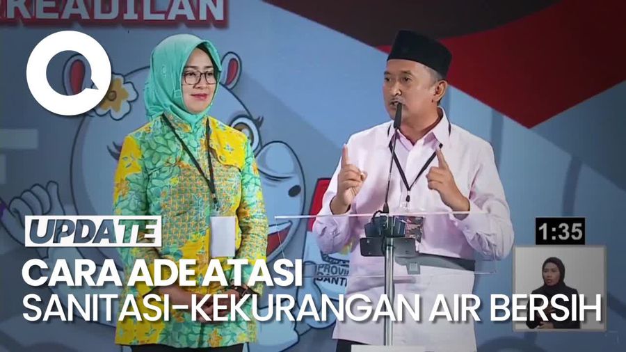 Video: Strategi Ade Sumardi Atasi Sanitasi-Kekurangan Air Bersih di Banten