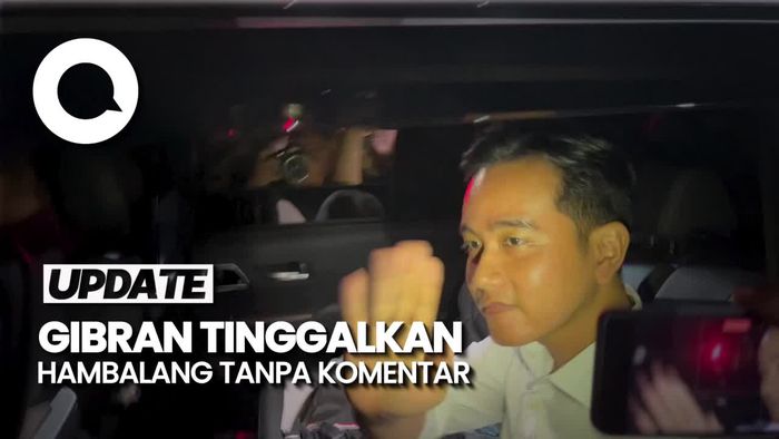 Video: Tinggalkan Hambalang, Gibran Hanya Dadah-dadah ke Awak Media