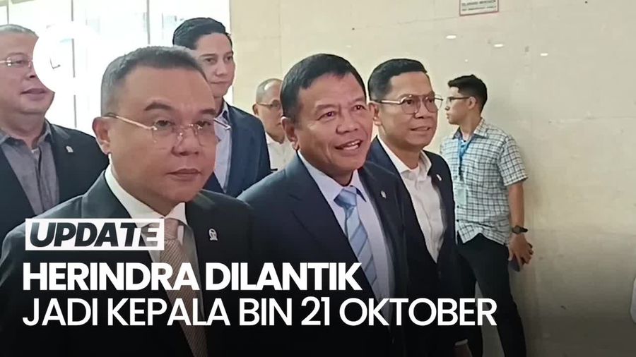 Video: Dasco Ungkap Herindra Dilantik Jadi Kepala BIN 21 Oktober