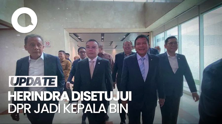 Video: DPR Setujui Muhammad Herindra Jadi Kepala BIN