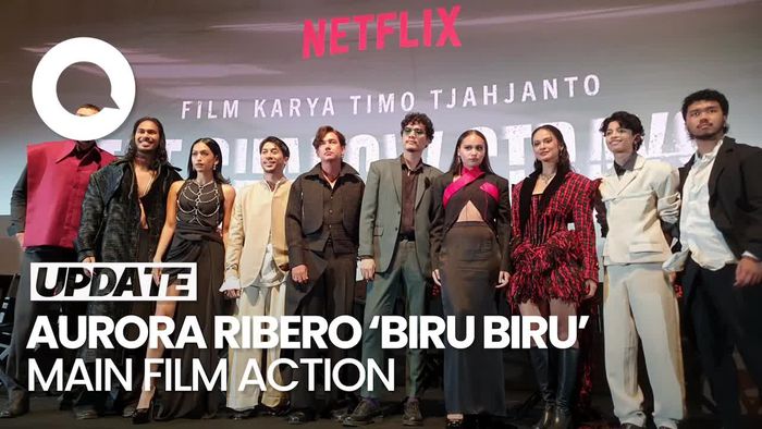 Video: Perdana Main Film Action, Aurora Ribero Ngaku Biru-biru