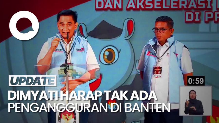 Video: Dimyati Harap ke Depannya Tak Ada Orang Nganggur di Banten