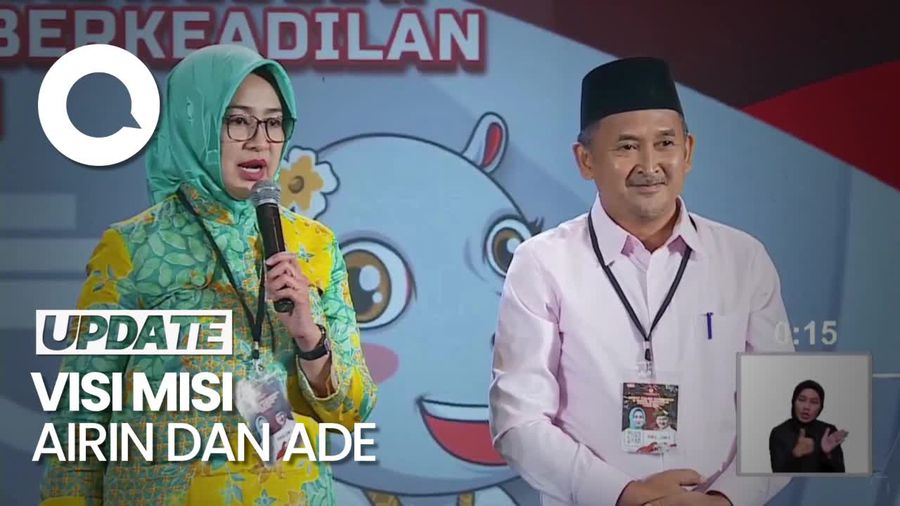 Video Visi & Misi Airin-Ade: Banten Maju, Tak Ada Lagi Daerah Tertinggal
