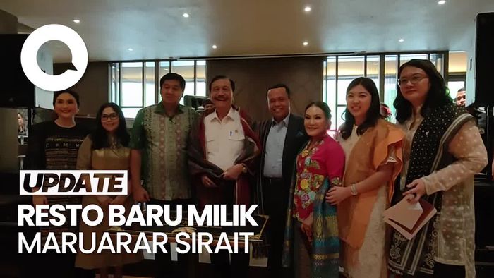 Video: Maruarar Sirait Buka Resto Kuliner Asli Batak Lapo Porsea