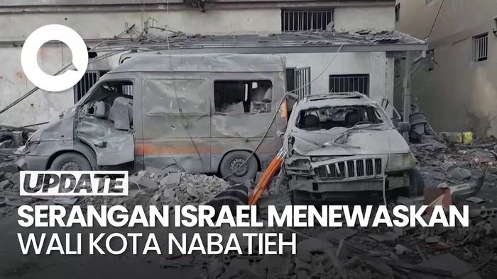 Video: Wali Kota Nabatieh Tewas dalam Serangan Israel ke Lebanon