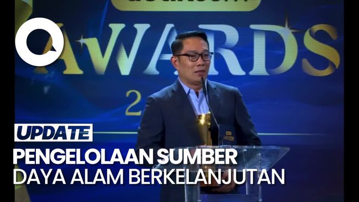 Video: RK-Bahlil Raih detikcom Awards Pengelolaan SDA Berkelanjutan