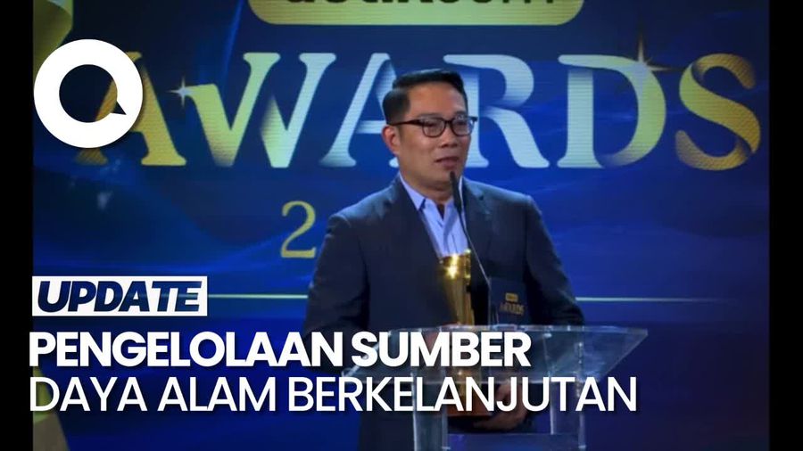 Video: RK-Bahlil Raih detikcom Awards Pengelolaan SDA Berkelanjutan