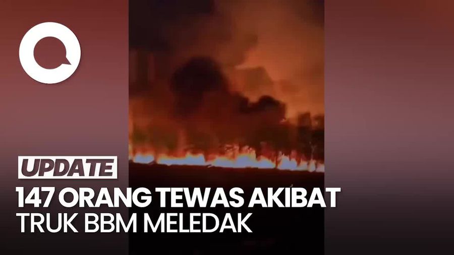 Video: Truk Tangki BBM Meledak di Nigeria, 147 Orang Tewas