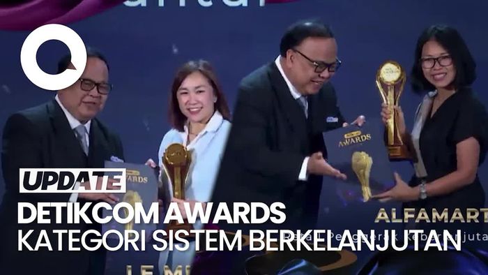 Video: Le Minerale-Alfamart Raih detikcom Awards Kategori Sistem Berkelanjutan