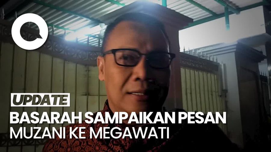 Video: Basarah Temui Megawati, Bawa Pesan dari Ahmad Muzani